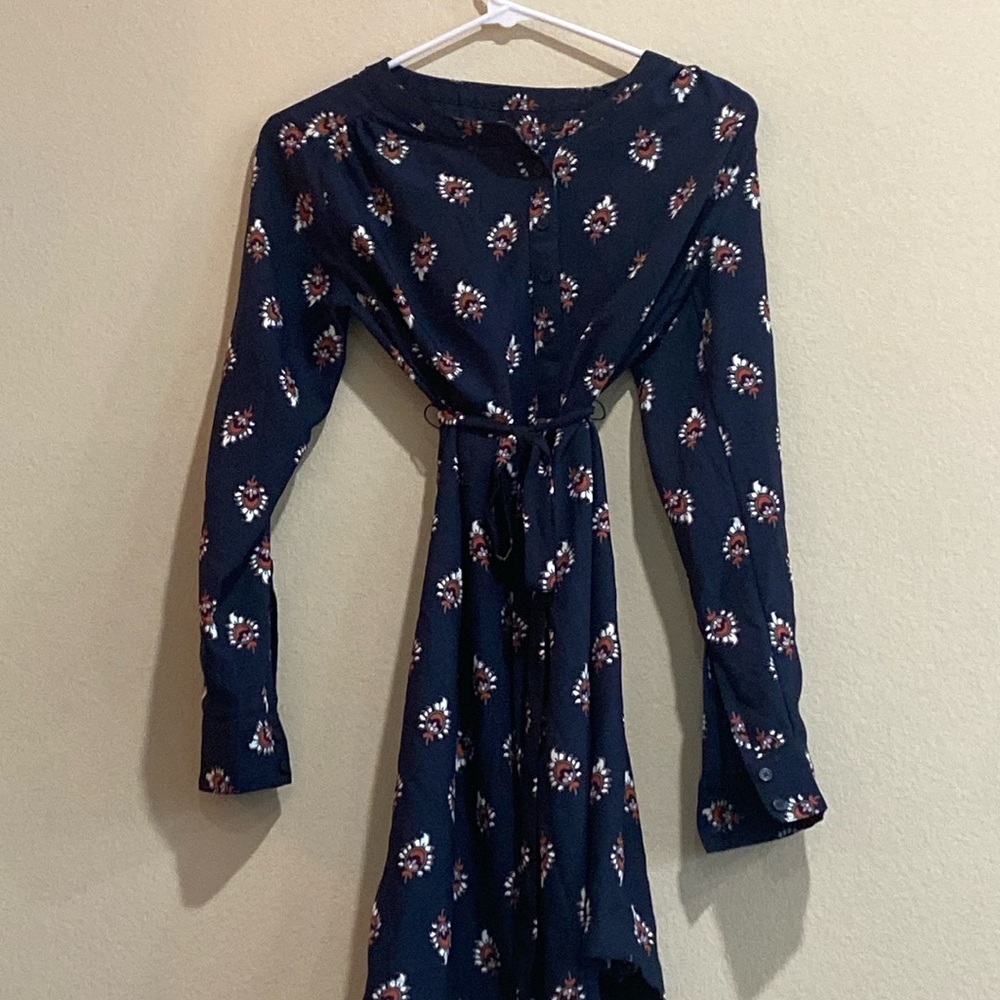 Floral long sleeve dress